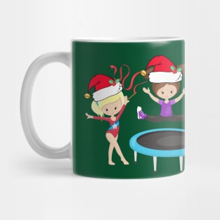 Gymnastics Christmas Girls Mug